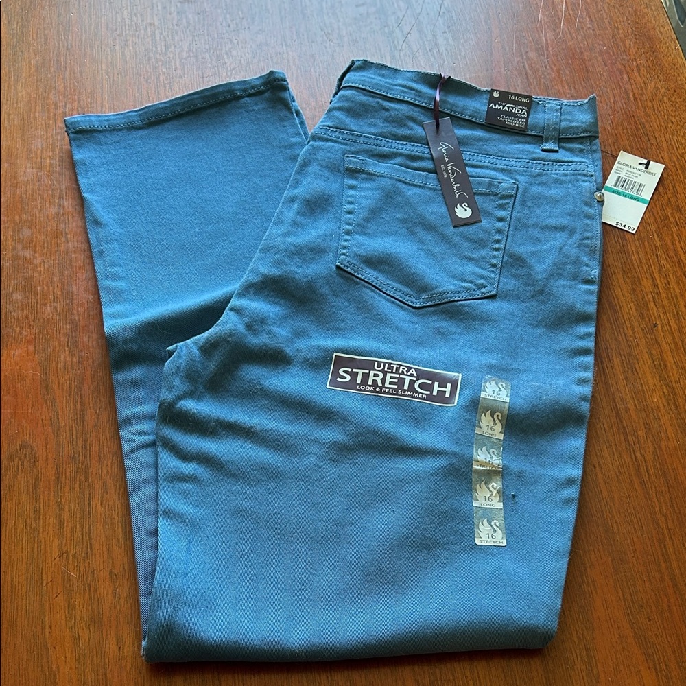 Gloria Vanderbilt Ultra Stretch Denim Jeans